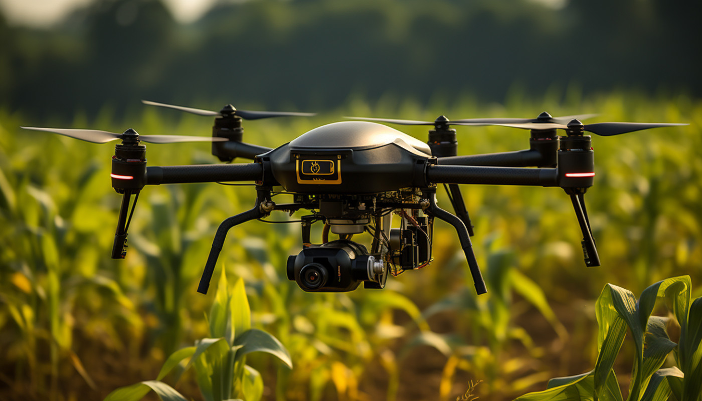 El papel innovador de los drones en la agricultura